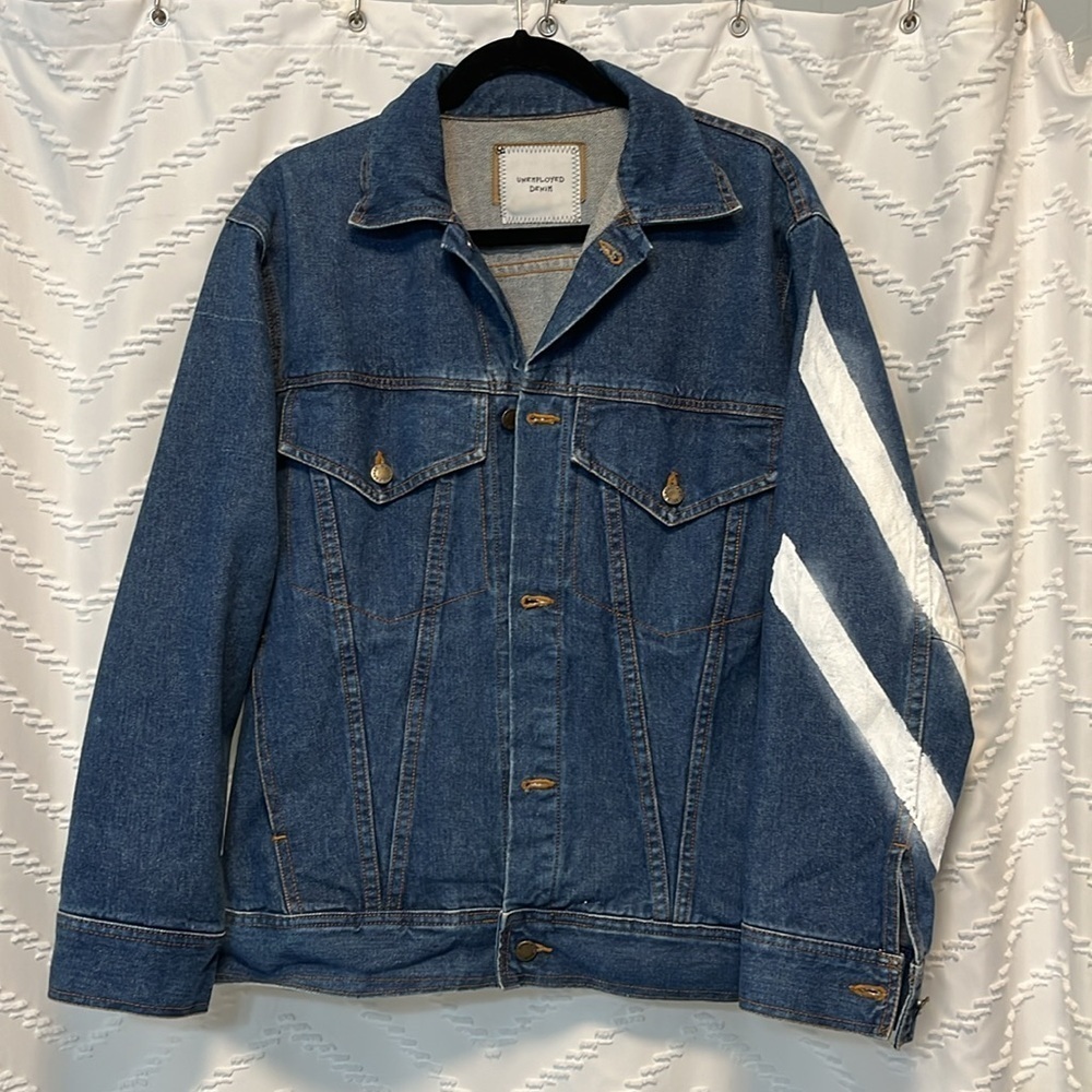 Unemployed Denim Jean Jacket - Picture 4 of 5